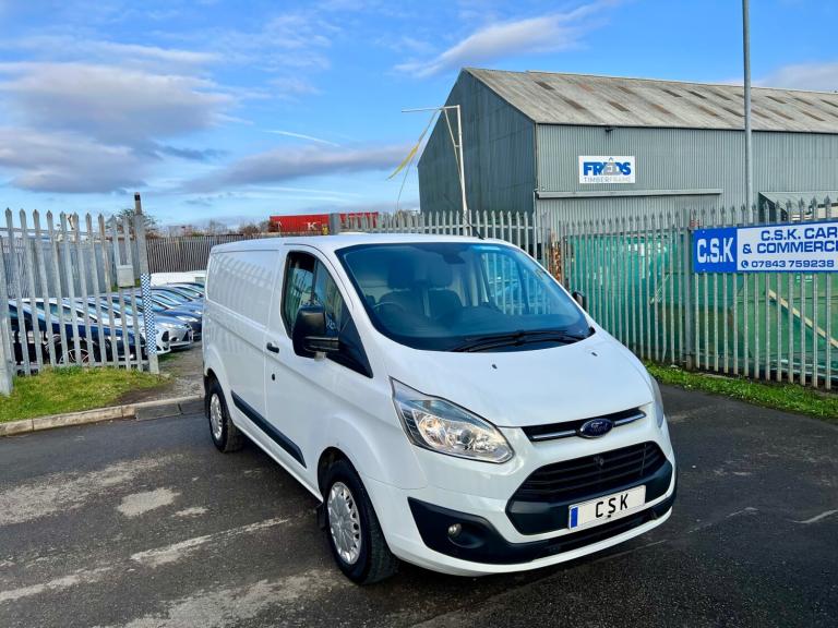 2014 Ford Transit Custom 2.2 TDCi 125ps Low Roof Trend Van Ex police  PANEL VAN Diesel Manual