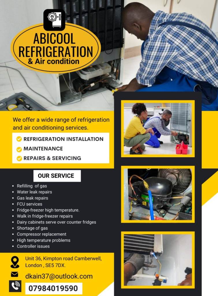 Abicool Refrigeration and Air-conditioning  repairs and maintenance 