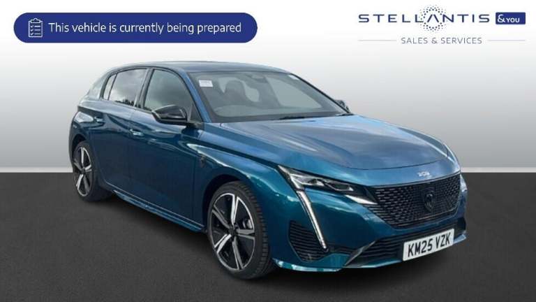 2025 Peugeot 308 1.2 Hybrid 136 GT 5dr e-DSC6 HATCHBACK PETROL Automatic