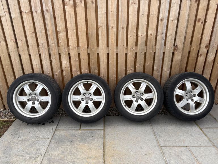 4 x Audi OEM 17” Alloys A4 A5 A6