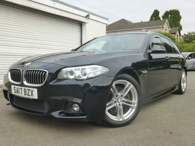 BMW 5 SERIES F11 520d 190 BHP M SPORT TOURING 8 SPD AUTO EURO6 ULEZ 2017
