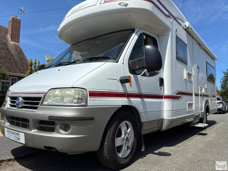 2002 SWIFT KONTIKI 645 FIAT DUCATO TOW BAR SOLAR PANEL 4 BELTS