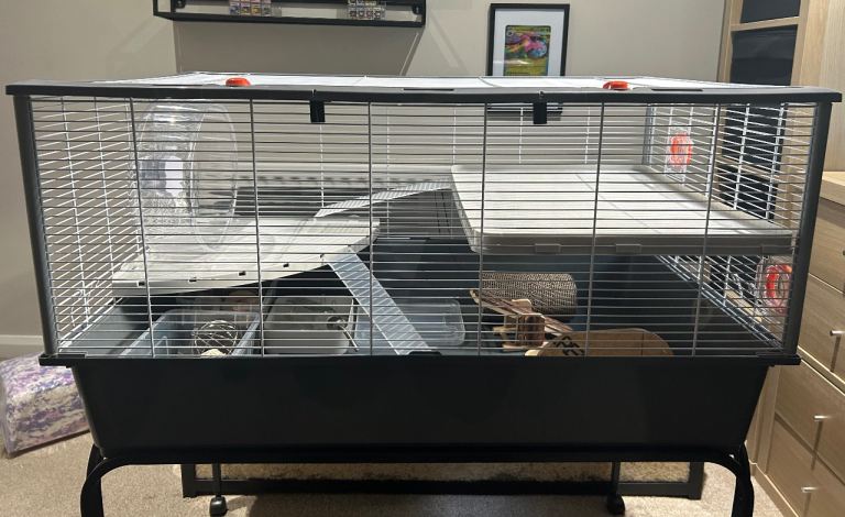 Ferplast Criceti 100 Hamster Cage & Accessories