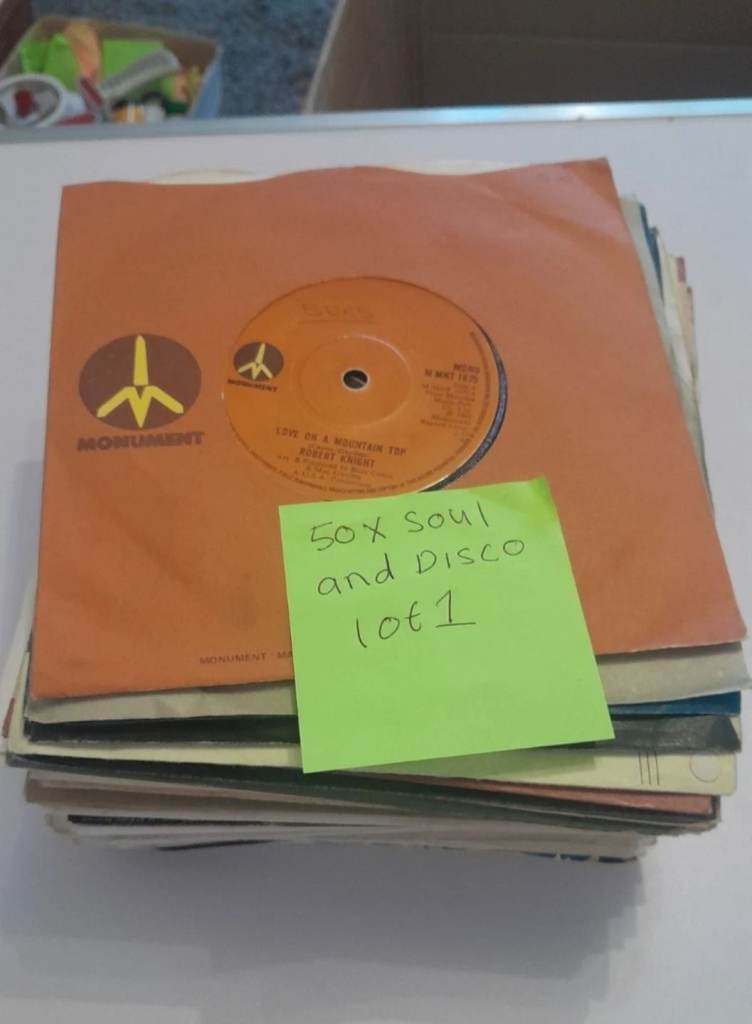 50x soul and disco 7" inch singles lot1