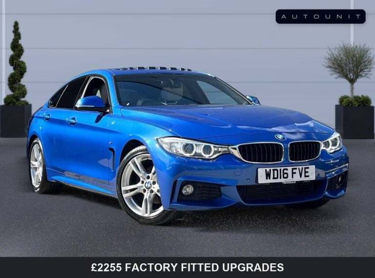 2016  BMW 4 SERIES GRAN COUPE 2.0 420D M SPORT HATCHBACK 5DR DIESEL AUTO EURO