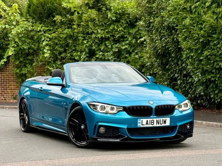 2018 BMW 4 Series 420d [190] M Sport 2dr Auto [Professional Media] CONVERTIBLE Diesel Automatic