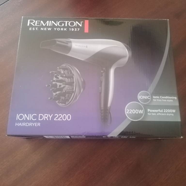 Remington Ionic Dry 2200 Hairdryer – Brand New in Box