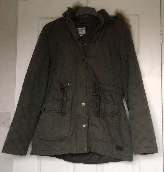 Fat Face Hooded Coat size 10