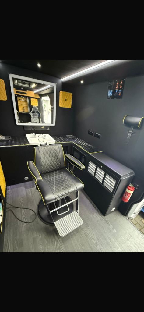 High Spec Barber van for sale