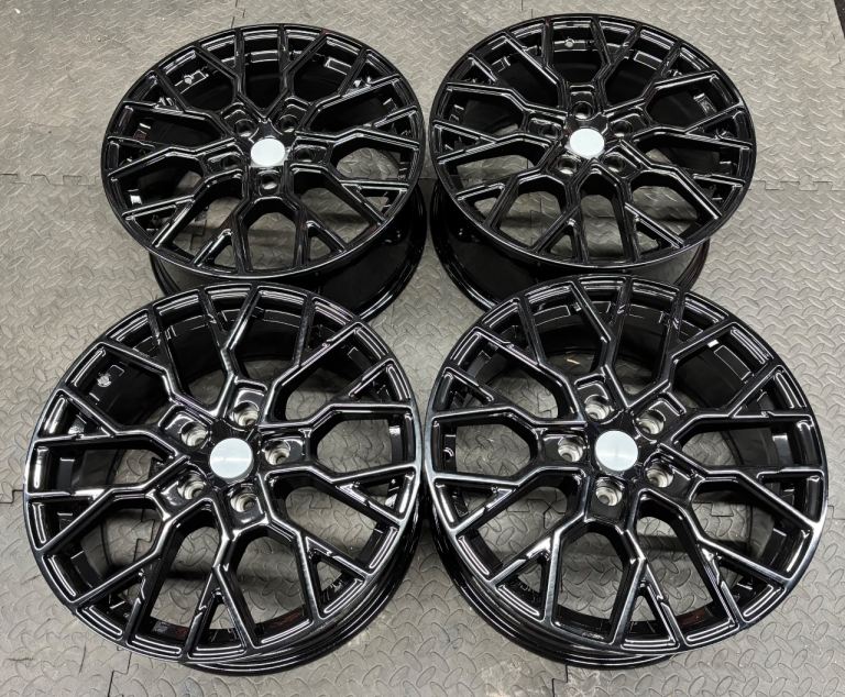 18” 5x120 VW Transporter T5 T6 Alloys New Black Load Rated Wheels