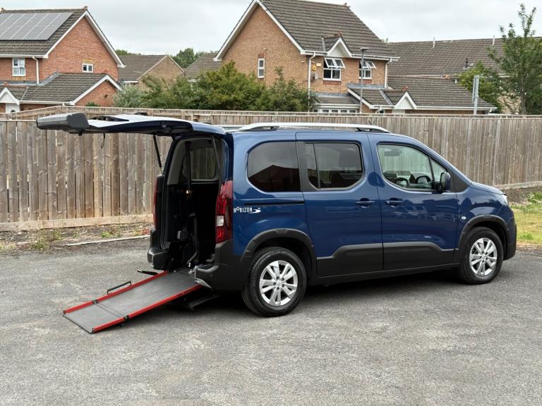 2019 PEUGEOT RIFTER 1.5 DIESEL AUTOMATIC WHEELCHAIR ACCESSIBLE VEHICLE (WAV)