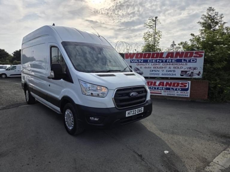 2022 ON 22 PLATE FORD TRANSIT 350 TREND LWB SEMI HIGHTOP TDCI 130 79K ULEZ FREE 