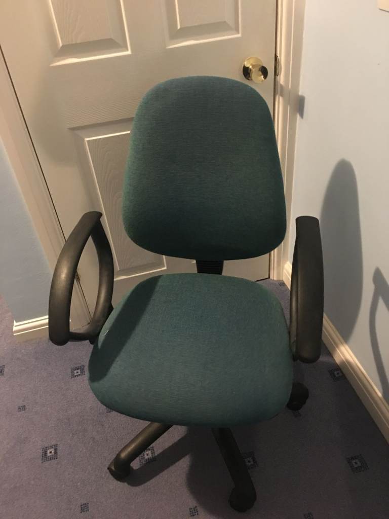 image for Office Chair (adjustable backrest, arms & swivel function)