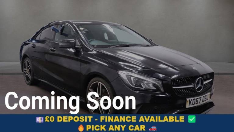 2018 Mercedes-Benz CLA CLA 180 AMG Line 4dr SALOON PETROL Manual