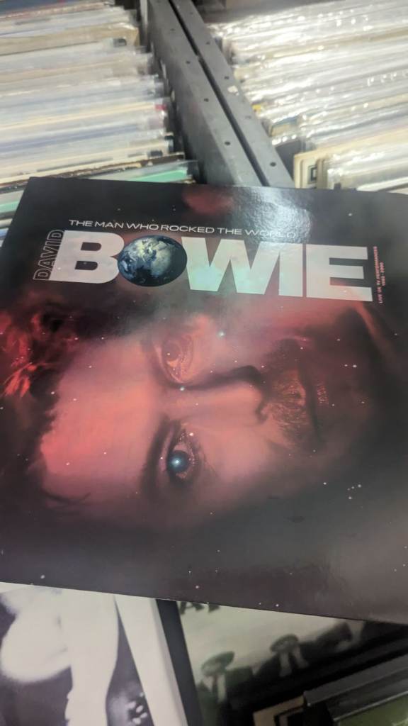 David Bowie vinyl records from £20-£50 each