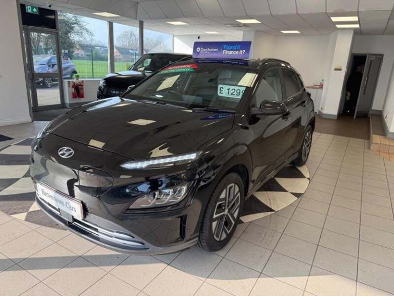 Hyundai Kona ULTIMATE FULL ELECTRIC LEATHER SAT NAV AUTO APPLE PLAY 71 PLATE