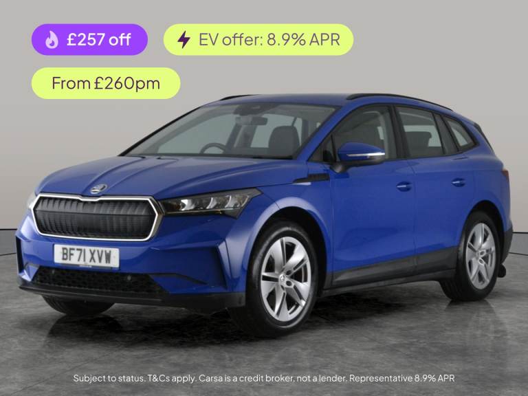 2021 Skoda Enyaq 62kWh 60 SUV 5dr Electric Auto (179 ps) - LED - SMARTLINK - NAV Suv Electric Aut...