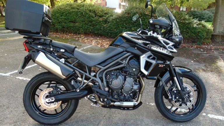 Triumph Tiger 800 2018 Adventure Tourer superb Black low miles dry use FSH      