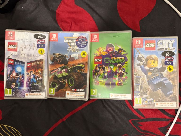 Nintendo switch 2 Games code only