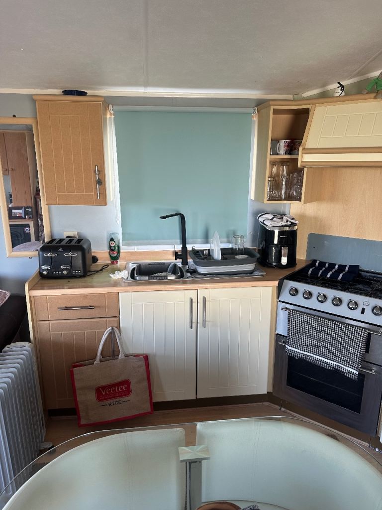 Bargain static holiday home