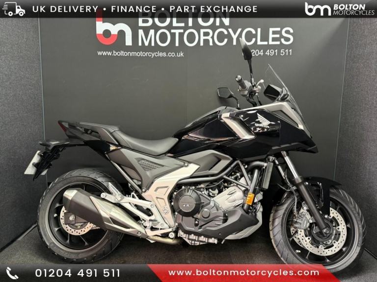 Honda NC750 X Motorcycle Black 1 Mile