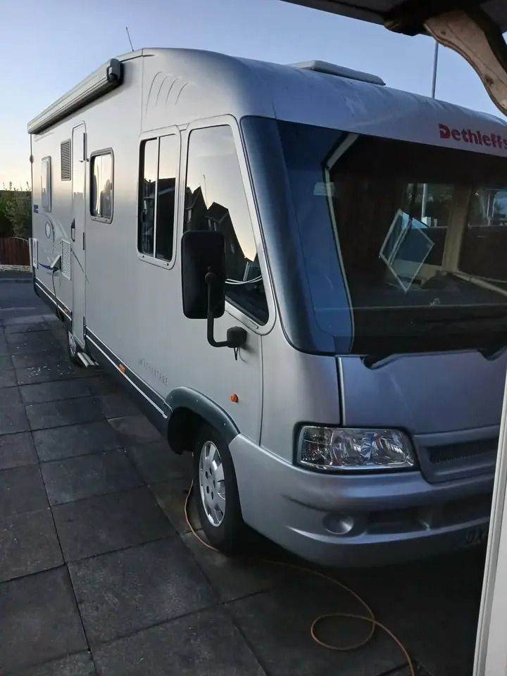 Fiat Ducato dethleffs globetrotter advance motorhome 