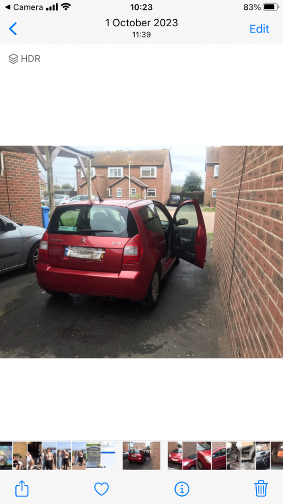 Citroen, C2, Hatchback, 2006, Manual, 1360 (cc), 3 doors