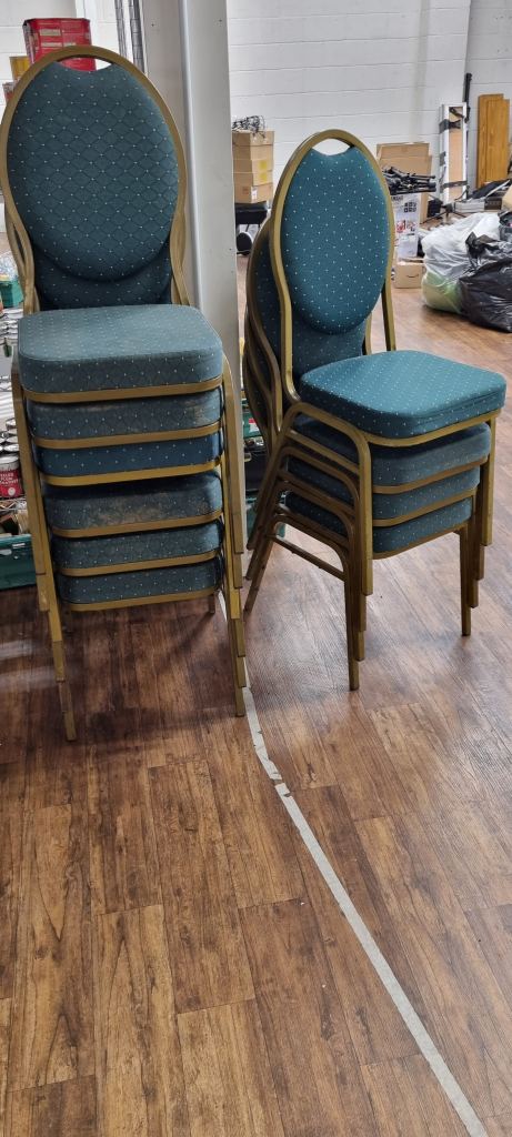 Green Banqueting Chairs
