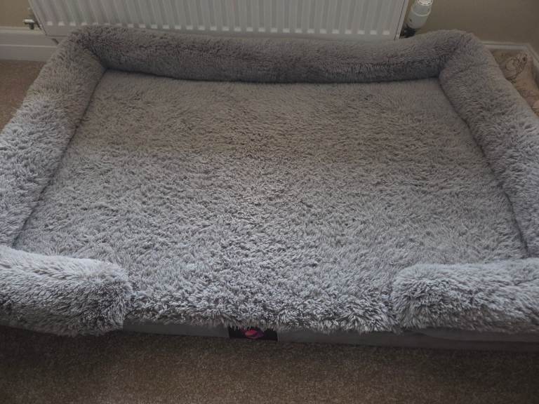 Ashal Orthopedic Dog Bed with washable cover 110cm x 80cm as new