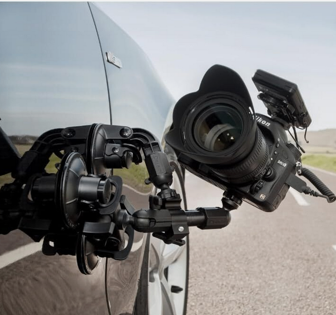 DELKIN DEVICES FAT GECKO SUCTION CUP 3 ARM TRIPLE MOUNT OPTIMAL STABILITY
