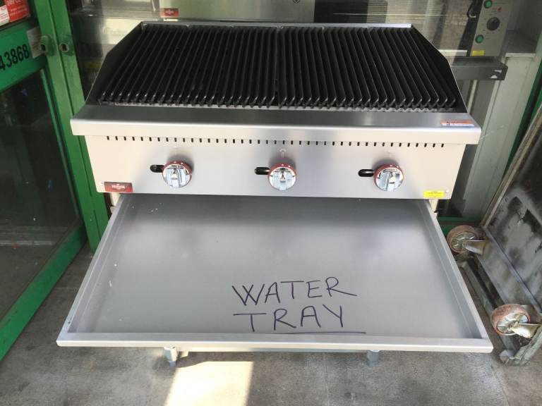 New Commercial Gas BBQ Griddle – Stainless Steel CAFE RESTAURANT TAKE AWAY KITCHEN CHICKEN KEBAB BAR