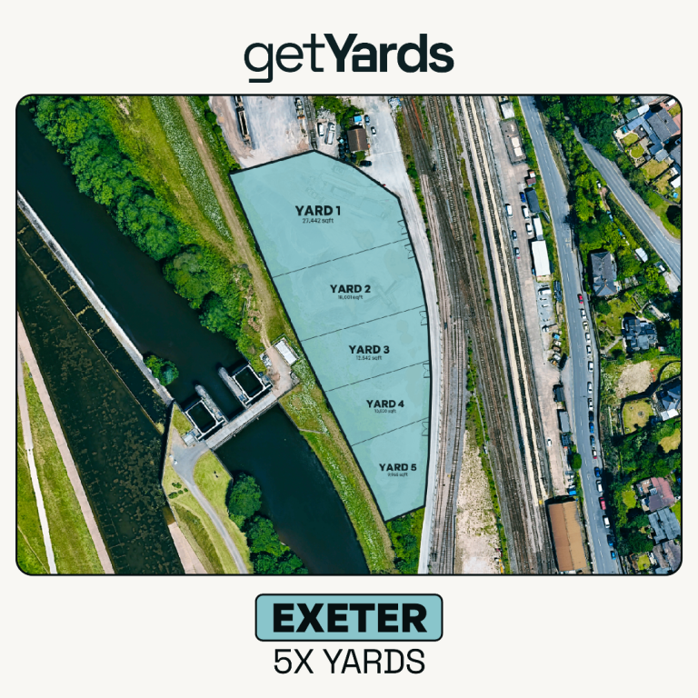 Exeter Open Storage Yards Now Available