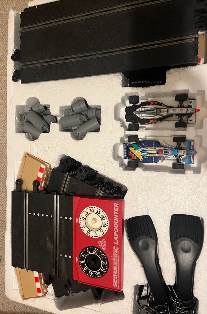 Scalextric Hockenheim Race Track Set – Good Condition