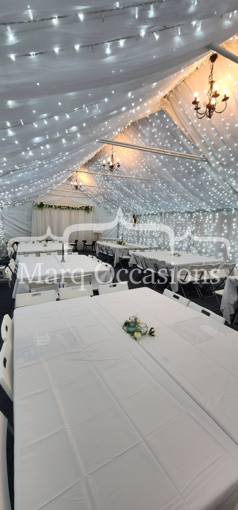 Marquee hire starting from £520 & House lights starting from £320!!!