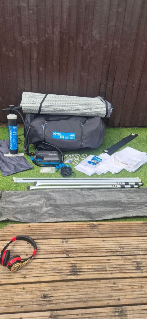 Kampa pro ace air 400 complete set up