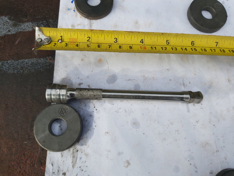 Snap-on Tools FXWP6 3/8 inch Drive 6 inch Friction Ball Wobble Plus Extension USA