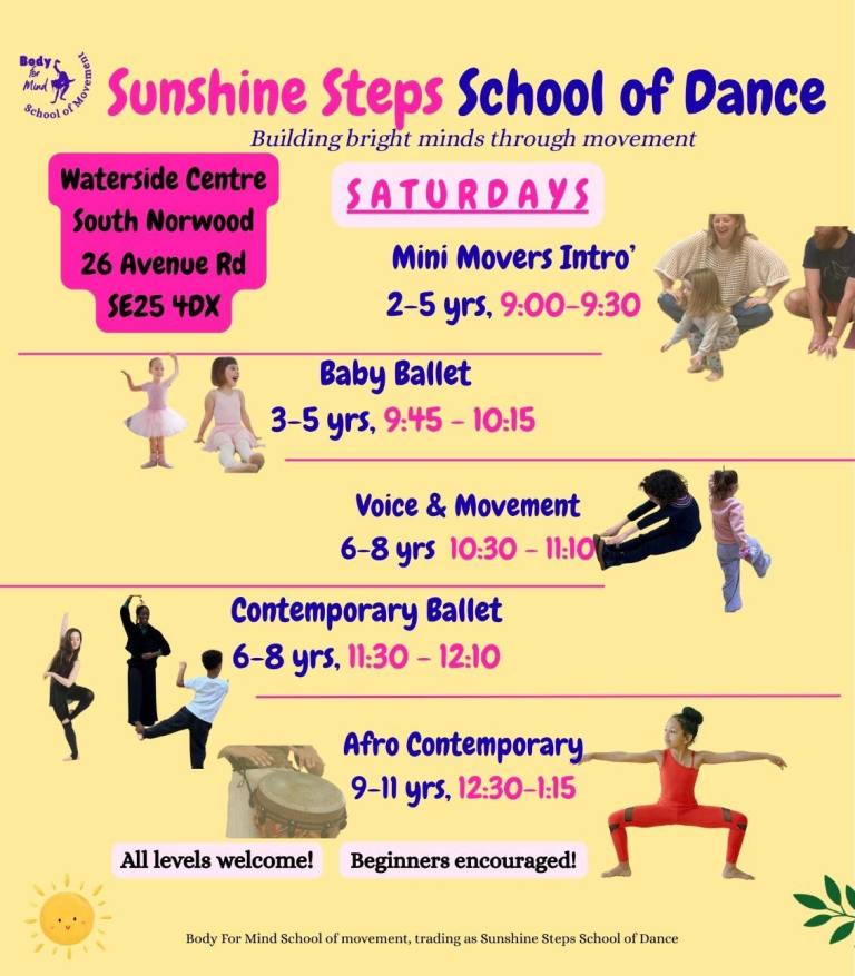 Sunshine Steps School of Dance 🌟Children’s Classes🌟