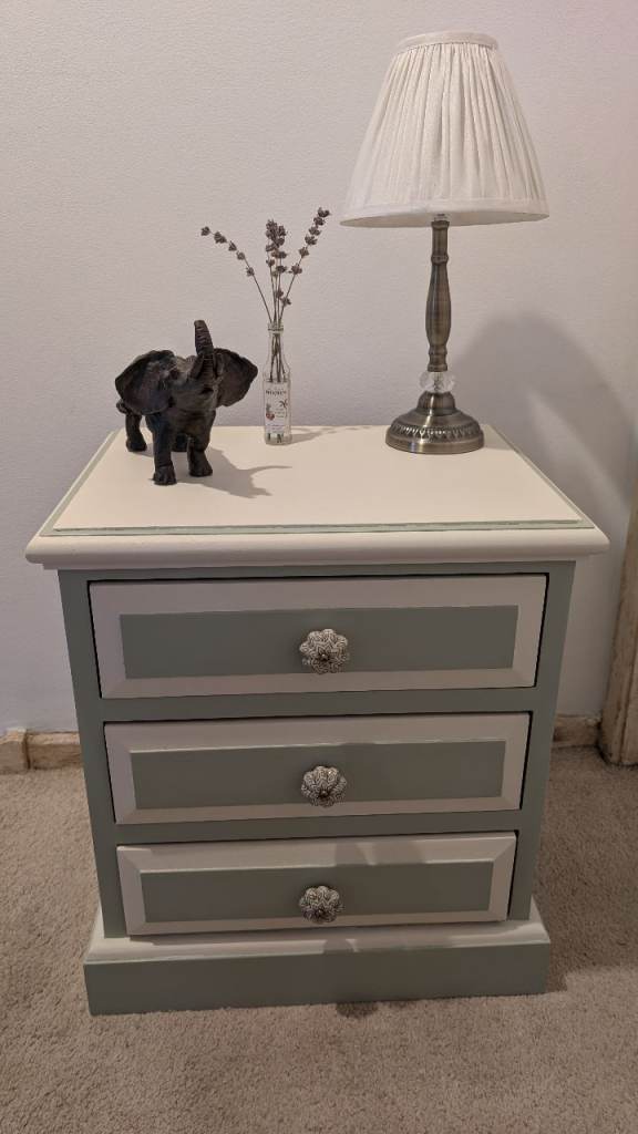 Frenchic Upcycled Side Table / Bedside Cabinet
