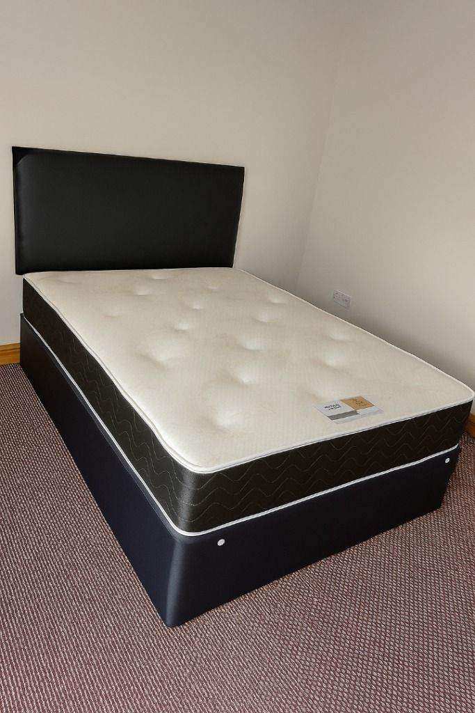 HOT VALUE ~ Divan 4FT Small Double Bed Base With Mattress & Optional Drawers ~ FREE DELIVERY