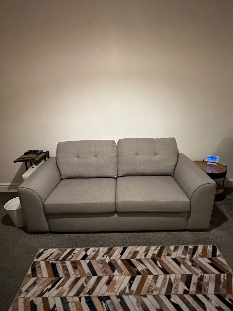 dfs 3 Seater Sofa (Arms Detachable)