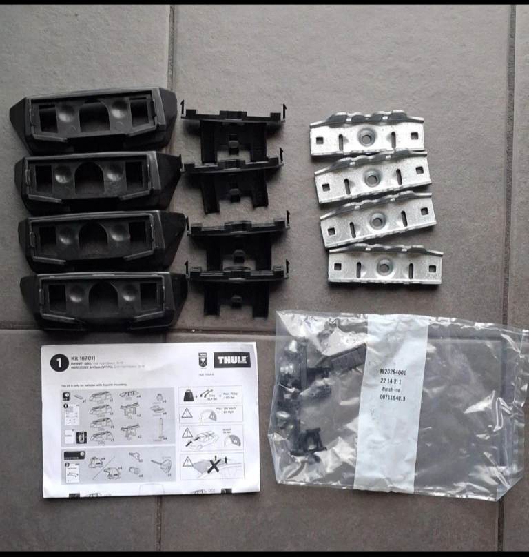Thule Evo Fitting Kit 18 7011 Infiniti Q30 5dr 2016-2019 Mercedes A-Class (W176) 5dr 2012-2018 