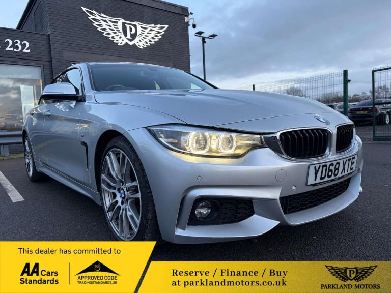 2018 BMW 4 Series 2.0 430I Gran Coupe M Sport Auto 5dr Coupe Petrol Automatic