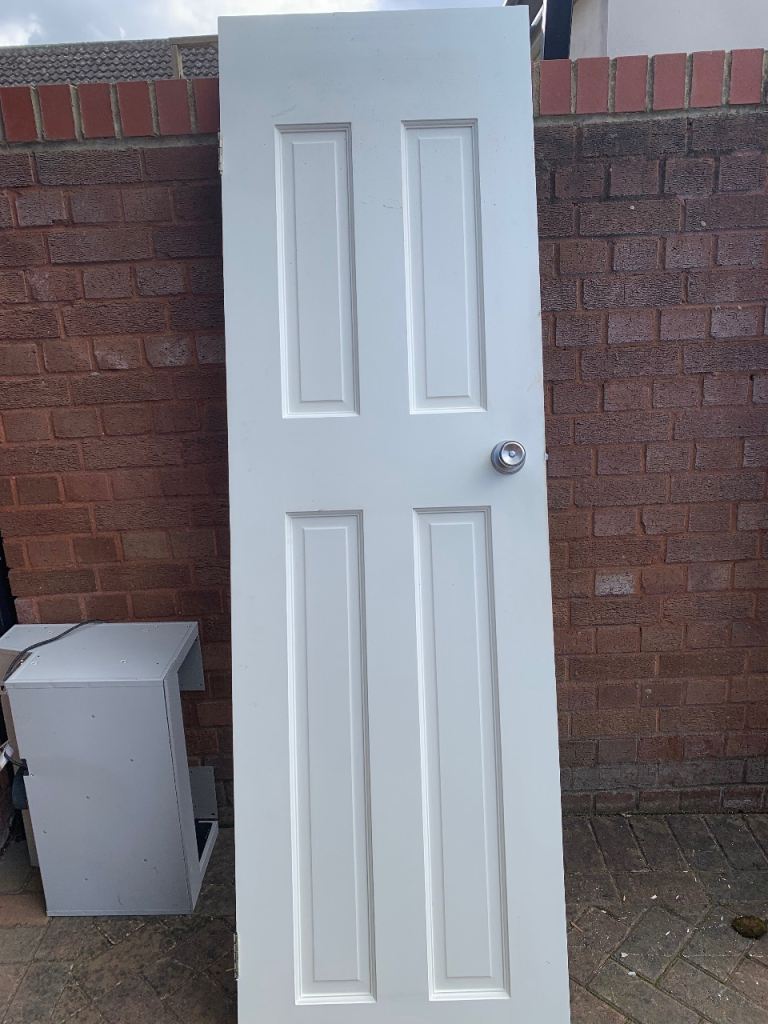 Solid wood internal 4 panel door