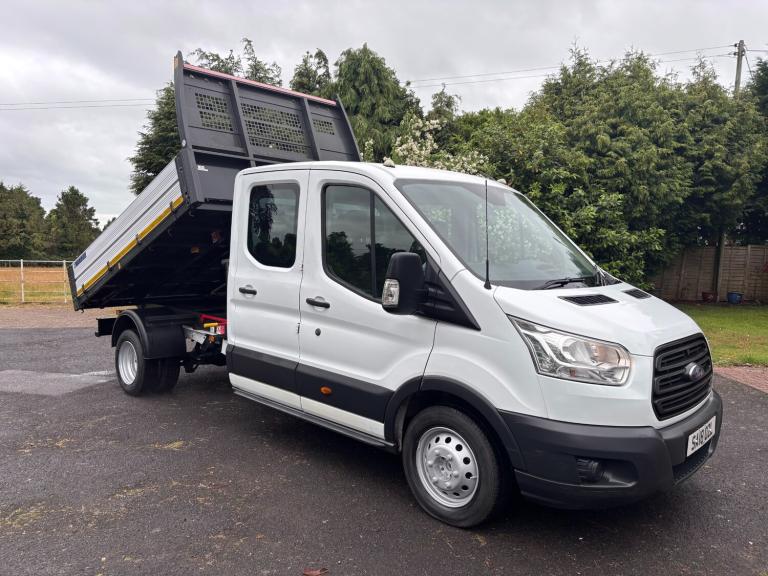 2018 Ford Transit 2.0 TDCi 130ps L3 Crew Cab Tipper LWB Tipper Diesel Manual