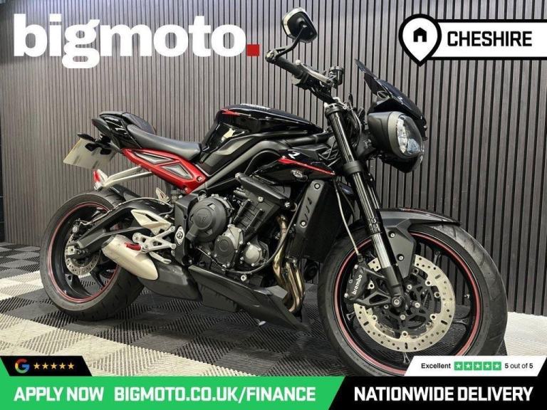 2017 67 TRIUMPH STREET TRIPLE 765 FINANCE SPECIALISTS APPLY NOW