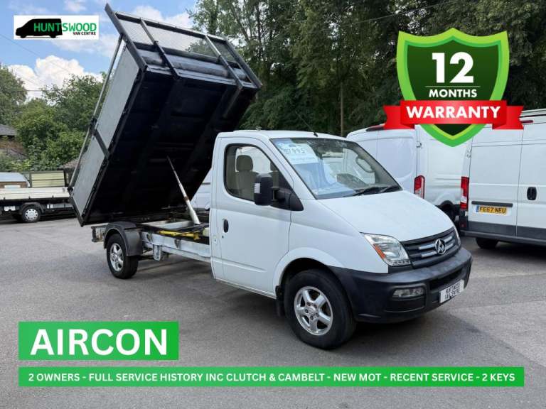 2019 LDV V80 L2H1 C/C TD Tipper Diesel Manual