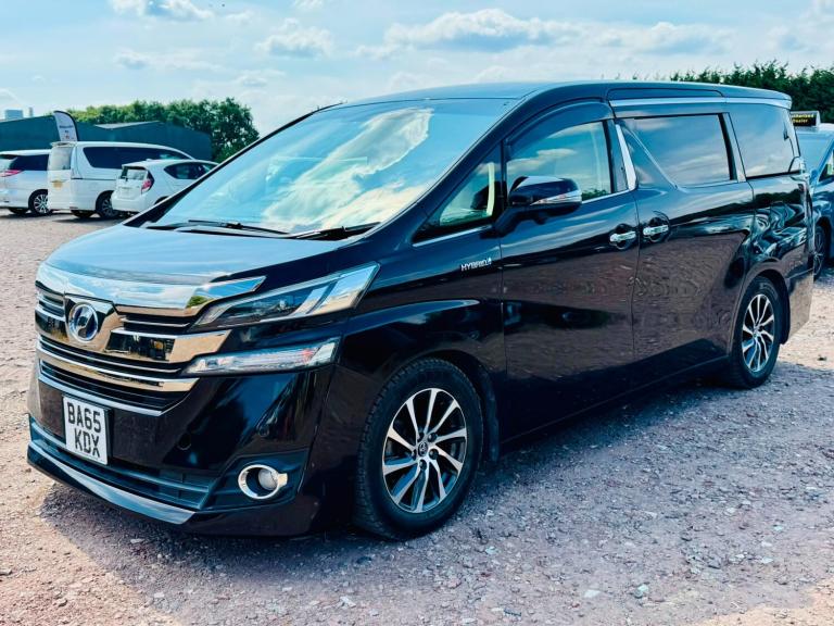 2015 Toyota Vellfire 2.5 V E-Four CVT 5dr (7 Seats) MPV Hybrid Electric Automatic