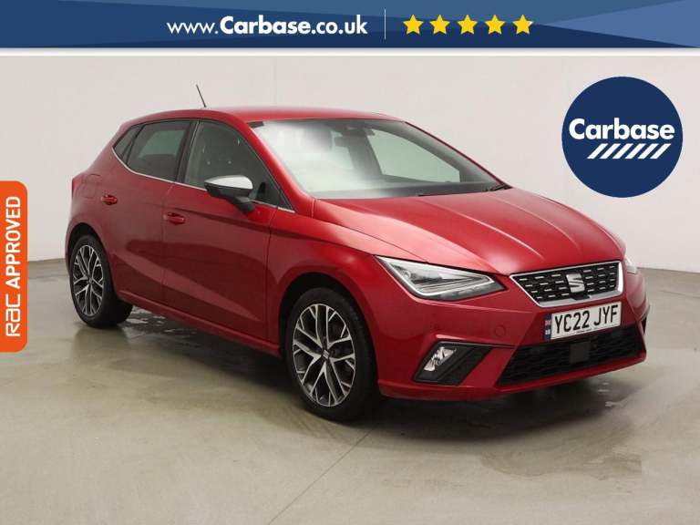 2022 SEAT Ibiza 1.0 TSI XCELLENCE Lux Hatchback 5dr Petrol DSG Euro 6 (s/s) (110 ps) Hatchback PE...