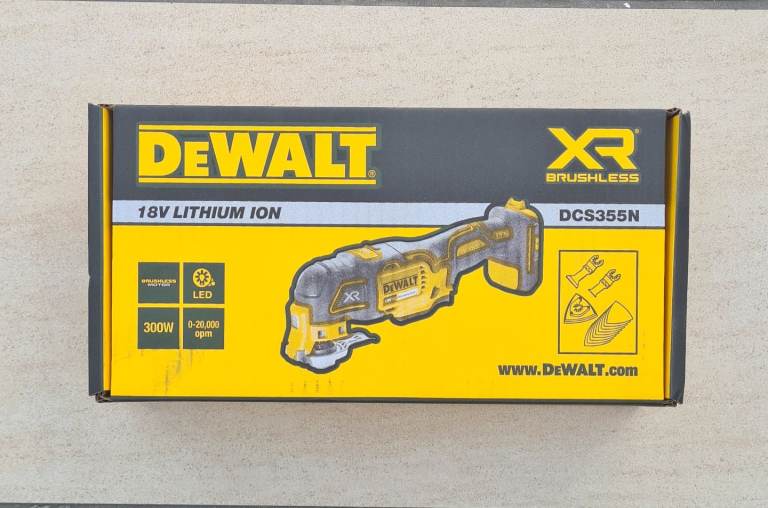DEWALT Multi-Tool DCS355N-XJ 18V Li-Ion XR Brushless Cordless Oscillating M