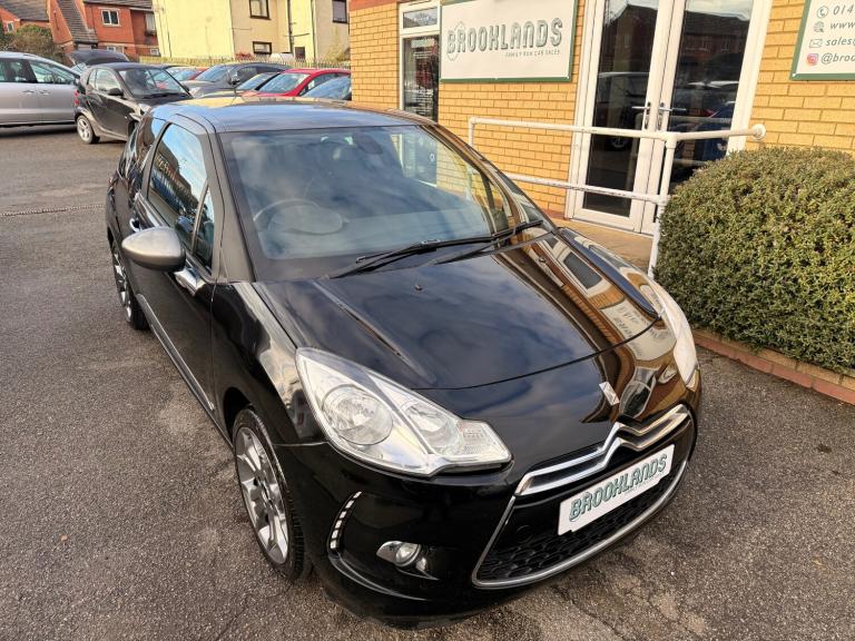 2013 Citroen DS3 1.6 Dstyle Plus Black 3 Door Bluetooth Isofix Ulez Compliant